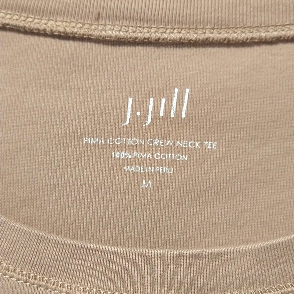 J.Jill Crew Neck Tee - Picture 2 of 3